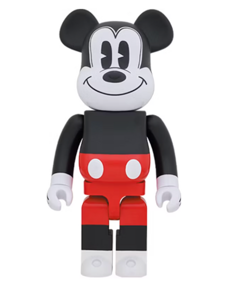 Bearbrick Mickey Mouse 2020 1000% R&W Ver.