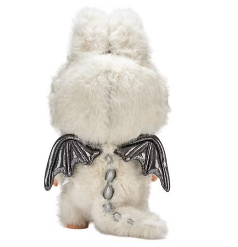Pop Mart The Monsters Labubu Zimomo Angel in Clouds Figure + Tote Bag