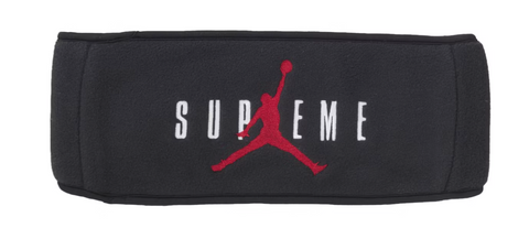 Supreme Jordan Headband Black