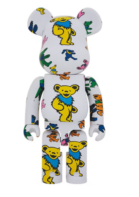 Bearbrick x Grateful Dead (Dancing Bear) 1000%
