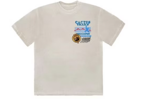 Travis Scott Cactus Trails Assn T-shirt Cream