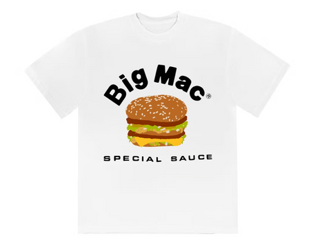 Cactus Plant Flea Market x McDonald's Team Big Mac T-shirt White