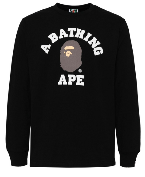 A Bathing Ape College Longsleeve
