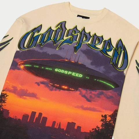 GODSPEED U.A.P LS T-SHIRT BONE