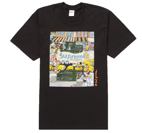 Supreme Manhattan Tee Black