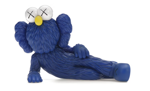 KAWS TIME OFF Vinyl Figure Blue