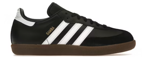 adidas Samba Leather Black White