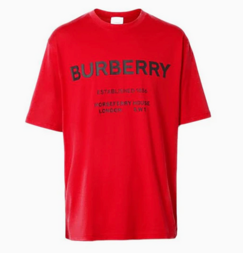 Burberry Horseferry T-Shirt Red