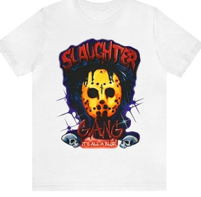 Drake It's All A Blur Tour Merch Slaughter Gang Tee