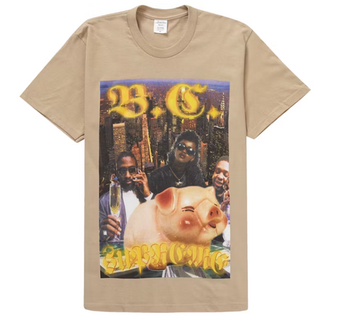 Supreme Bernadette Corporation Money Tee Khaki