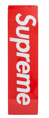 Supreme Uncut Box Logo Skateboard Deck Red