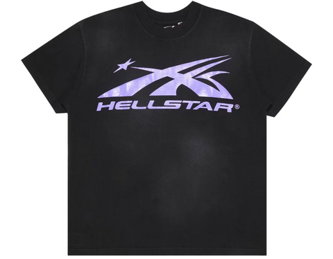 Hellstar Sports Core Gel Logo T-shirt Purple