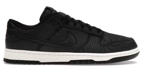 Nike Dunk Low Black Canvas