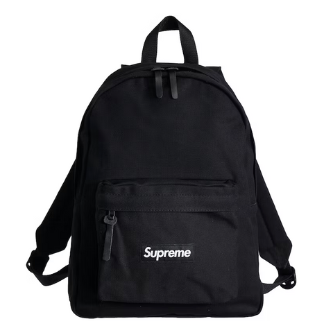 Supreme Canvas Backpack Black