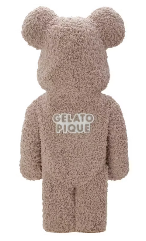 Bearbrick x Gelato Pique Pajamas 1000% Brown