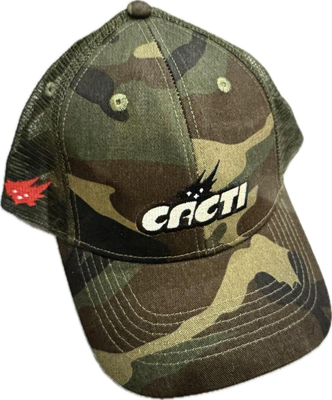 Cacti Camo Mesh Hat