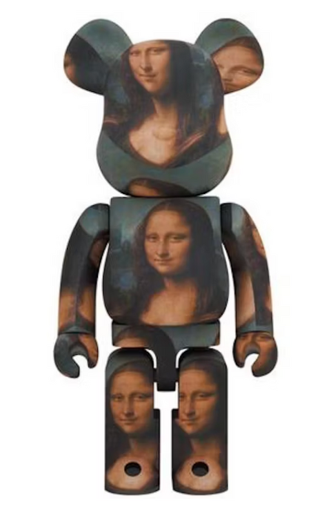 Bearbrick Leonardo De Vinci Mona Lisa 1000%