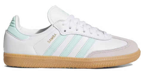 adidas Samba OG White Semi Flash Aqua (GS)