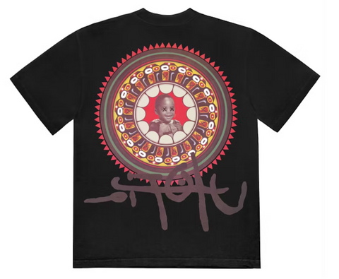 Travis Scott x KAWS Utopia II Tee Black