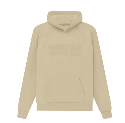 Fear of God Essentials Hoodie Sand SS23