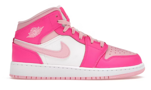 Jordan 1 Mid Fierce Pink (GS)