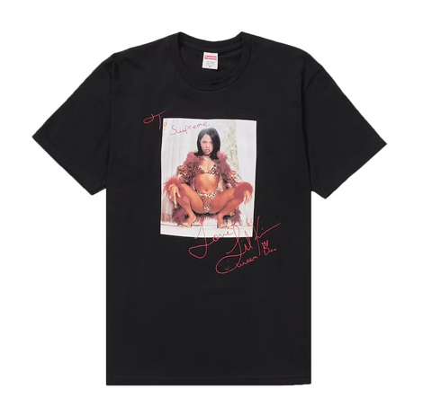 Supreme Lil Kim Tee Black