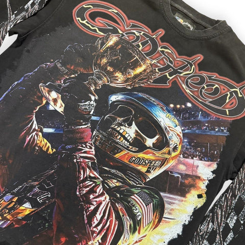 GODSPEED PODIUM DREAMS LS T-SHIRT BLACK