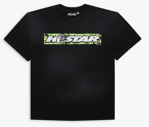 Hellstar Box Logo T-Shirt Green