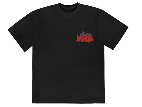 Travis Scott x KAWS Utopia II Tee Black