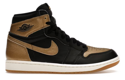 Jordan 1 Retro High OG Black Metallic Gold
