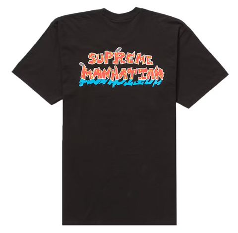 Supreme Manhattan Tee Black