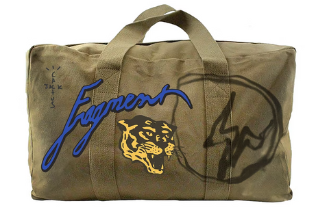 Travis Scott Cactus Jack For Fragment Icons Duffle Olive