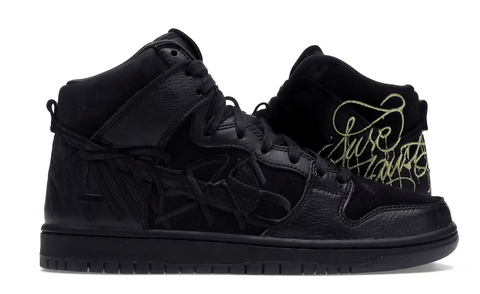 Nike SB Dunk High FAUST Black Gold