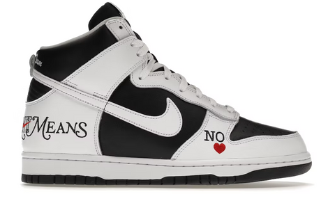 Nike SB Dunk High Supreme By Any Means Black