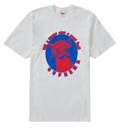 Supreme Smoke Tee (SS23) White