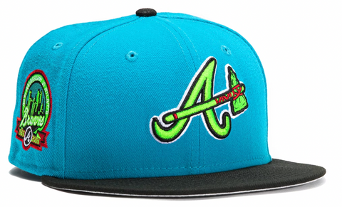 New Era Atlanta Braves Aux Pack Vol 2 40th Anniversary Patch Alternate Hat Club Exclusive 59Fifty Fitted Hat