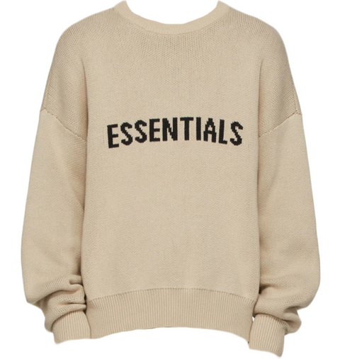 Fear of God Essentials Pullover Sweater Linen