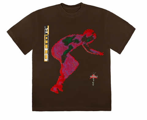 Travis Scott Digital T-shirt Brown
