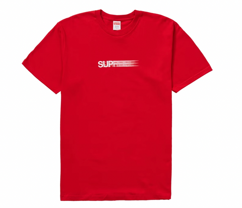 Supreme Motion Logo Tee (SS20) Red