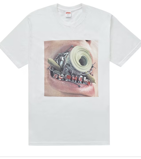 Supreme Braces Tee White