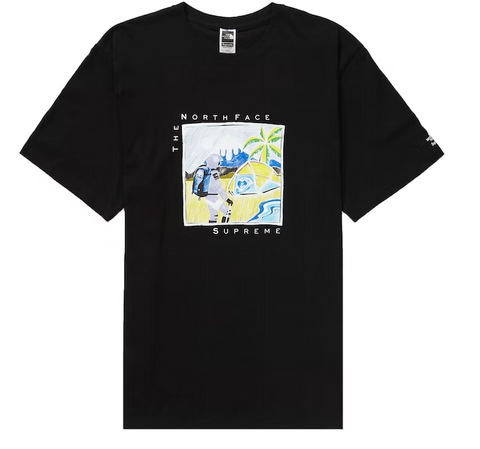 Supreme The North Face Sketch S/S Top Black