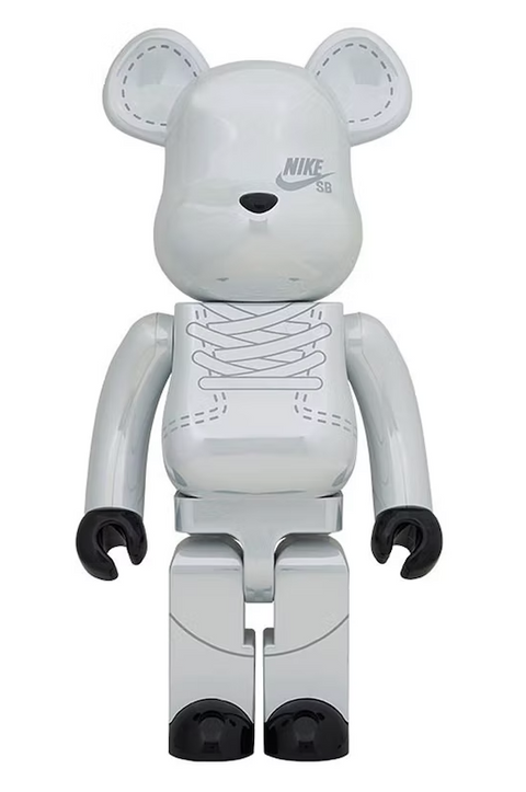 Bearbrick x Nike SB 2020 1000% White
