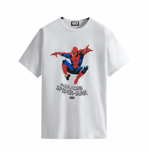 Kith Marvel Spider-Man Amazing Spider-Man Tee White