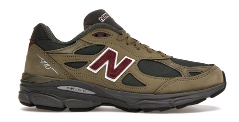 New Balance 990v3 MiUSA Teddy Santis Green Purple