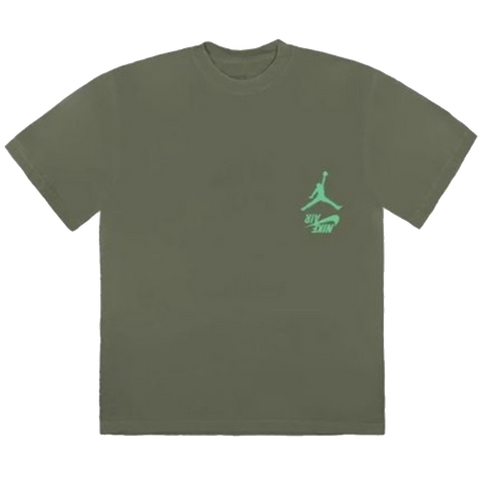 Travis Scott Jordan Cactus Jack Highest Tee Olive
