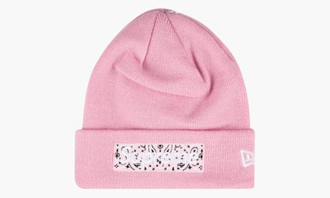 Supreme New Era Box Logo Beanie (FW19) Pink