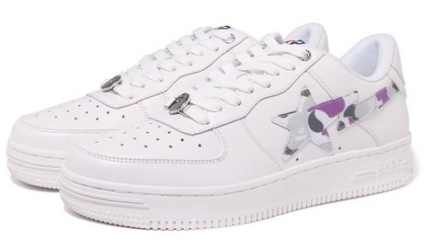 A Bathing Ape Bape Sta White Multi Camo Bape US Exclusive