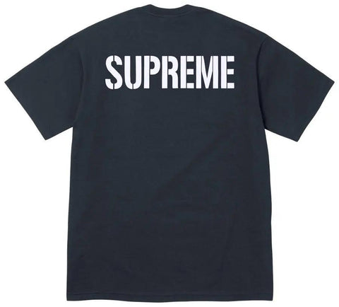 Supreme World Famous Tee Navy