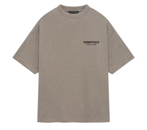 Fear of God Essentials Jersey Crewneck T-Shirt Heather Gray