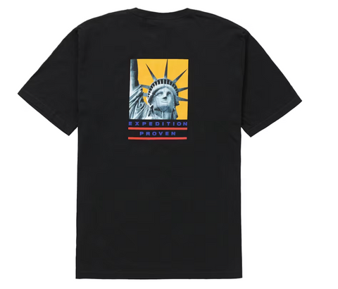 Supreme The North Face Statue of Liberty Tee Black